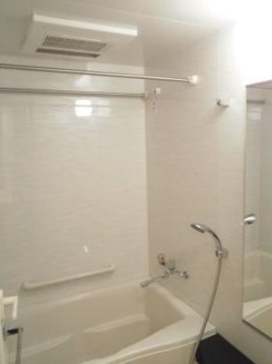 新宿区水道町楽器可（ピアノ）マンション 風呂画像