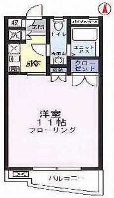 立川市砂川町6丁目楽器可（ピアノ・弦管楽器・声楽・DTM）マンション 間取り