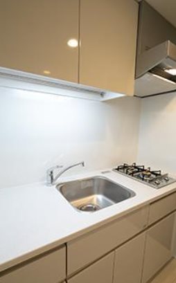 渋谷区神山町楽器可（ピアノ）マンション キッチン