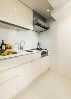 新宿区市谷加賀町2丁目楽器可（ピアノ）マンション キッチン