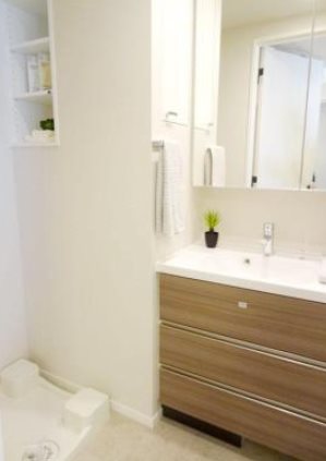 大田区大森北2丁目楽器可（ピアノ）マンション 洗面所