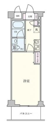 文京区本郷5丁目楽器可(防音・弦・管楽器・声楽)マンション 間取り