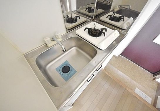 藤沢市円行2丁目楽器可(グランドピアノ・弦・管楽器・声楽)女性専用マンション キッチン
