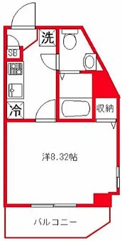 練馬区桜台1丁目楽器可（ピアノ・弦楽器・声楽）マンション 間取り