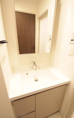横浜市中区富士見町楽器可（ピアノ）マンション 洗面所
