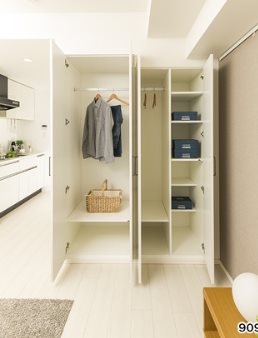 横浜市中区相生町3丁目楽器可（ピアノ）マンション 収納