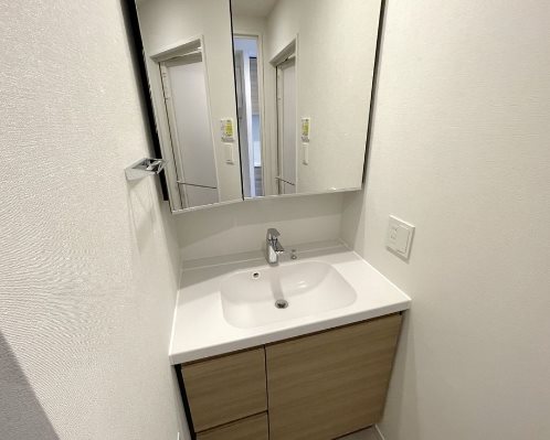 港区海岸3丁目楽器可（ピアノ）マンション 洗面所