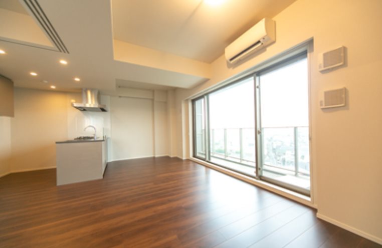 目黒区柿の木坂2丁目楽器可（ピアノ）マンション リビング