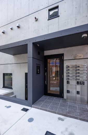 江戸川区南小岩8丁目楽器可（防音・24時間演奏・ピアノ・弦管楽器声楽・DTM）マンション エントランス