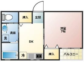 立川市柏町4丁目楽器可（グランドピアノ・管弦楽器・声楽）女性限定マンション 間取り