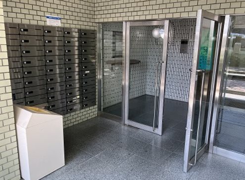 豊島区長崎6丁目楽器可(防音・グランドピアノ・弦・管楽器・声楽)女性専用マンション エントランス