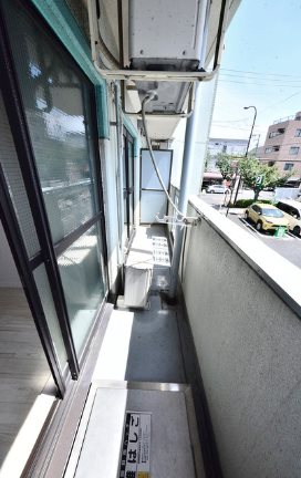 豊島区長崎6丁目楽器可(防音・グランドピアノ・弦・管楽器・声楽)女性専用マンション ベランダ