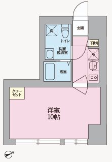 中野区中野5丁目楽器可（防音・24時間演奏・ピアノ・弦管楽器・声楽）マンション 間取り