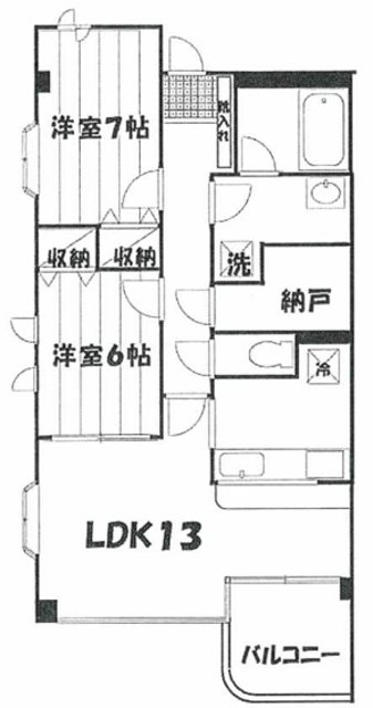 中野区江原町3丁目楽器可(グランドピアノ・弦・木管楽器・声楽)マンション 間取り