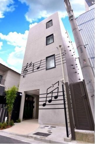 豊島区南大塚1丁目楽器可（防音)築浅デザイナーズマンション ベランダ