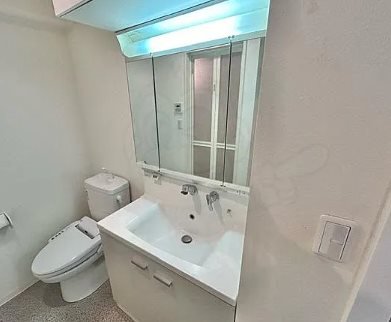 調布市若葉町2丁目楽器可（ピアノ・弦/管楽器・声楽）女性限定マンション 洗面所