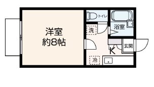 足立区弘道1丁目楽器可(防音・24時間演奏・グランドピアノ・弦・管楽器・声楽)女性限定マンション 間取り