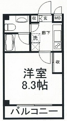 世田谷区上北沢5丁目楽器可（グランドピアノ・弦楽器・管楽器・声楽）マンション 間取り