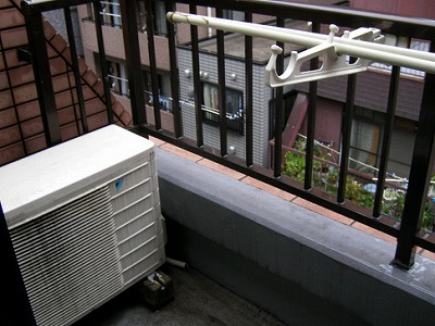 豊島区南池袋２丁目楽器可（防音・ピアノ・弦管楽器・声楽）女性限定マンション ベランダ