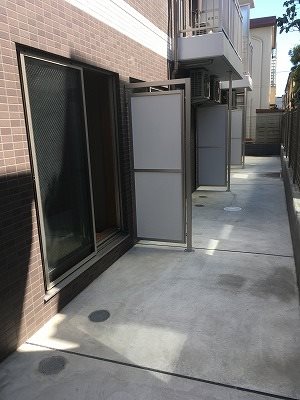 コンセール中延 ベランダ