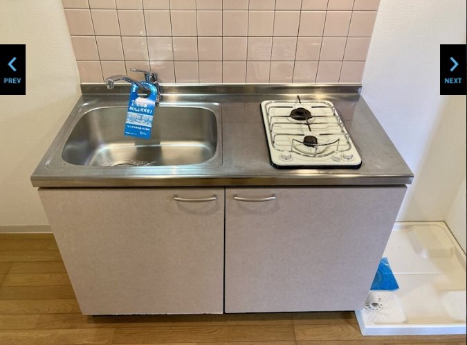 東京都清瀬市松山２丁目楽器可マンション キッチン