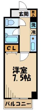 川崎市高津区久本1丁目楽器可（グランドピアノ・管弦楽器・声楽）マンション 間取り
