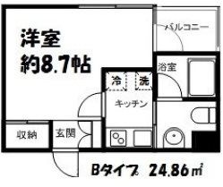 8時から23時演奏OK♪中野区中央1丁目楽器可(防音・グランドピアノ・弦・管楽器・声楽)マンション 間取り