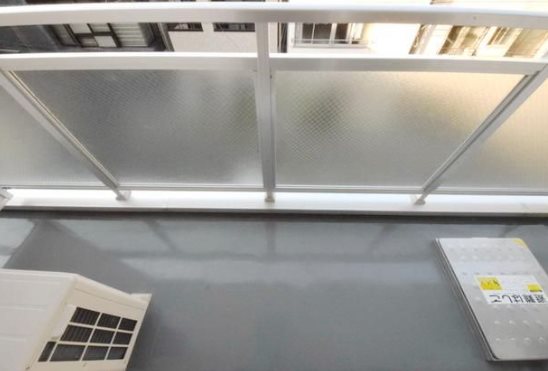 墨田区吾妻橋1丁目楽器可(防音・電子ピアノ・弦管楽器・声楽)マンション ベランダ