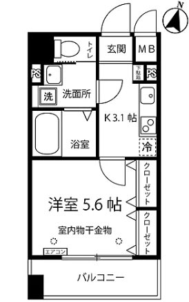 神奈川県川崎市多摩区西生田2丁目楽器可（グランドピアノ・弦・管楽器・DTM）マンション 間取り