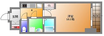 豊島区西池袋4丁目楽器可(防音・グランドピアノ・弦・管楽器・声楽）マンション 間取り