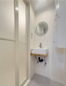 荒川区西尾久2丁目楽器可(防音・グランドピアノ・弦・管楽器・声楽)マンション 洗面所