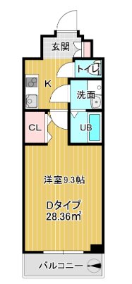 練馬区田柄2丁目楽器可（防音・24時間演奏・グランドピアノ・弦・管楽器・声楽・DTM）マンション 間取り