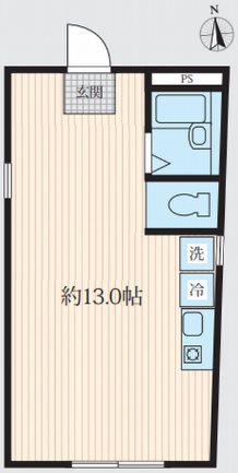 ARIES SHIN-OKATIMACHI 間取り