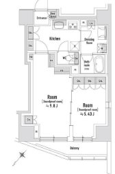 TRACK八丁堀 間取り
