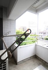 大田区千鳥3丁目楽器可（グランドピアノ・その他楽器相談）マンション ベランダ