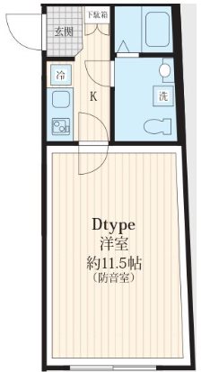 Artiza西大井Sonorite 間取り