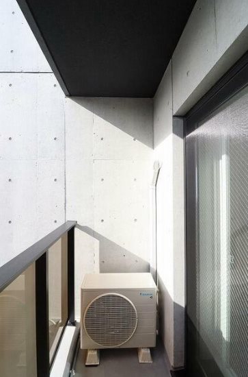 中野区弥生町２丁目楽器可（防音・グランドピアノ・木管・弦楽器・声楽）マンション ベランダ