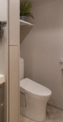 大田区山王1丁目楽器可（防音・24時間演奏・グランドピアノ・管弦楽器・声楽・DTM）マンション トイレ
