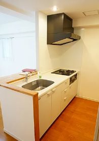 北区滝野川7丁目楽器可マンション キッチン