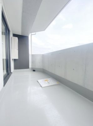 台東区千束4丁目楽器可（防音・24時間演奏可・グランドピアノ・弦管楽器・声楽・DTM）マンション ベランダ