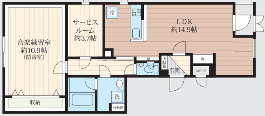 Konomi二十二番館 間取り