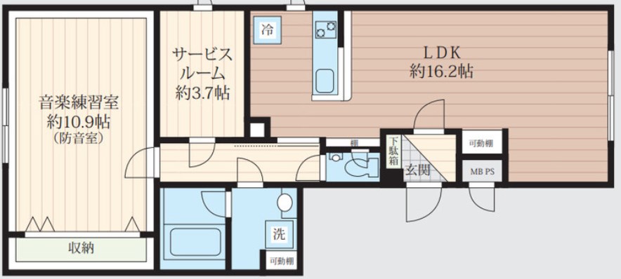 Konomi二十二番館 間取り