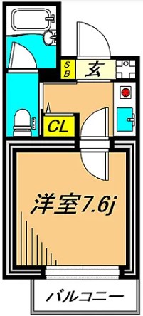 大田区多摩川1丁目楽器可（防音・24時間演奏・ピアノ・管・弦・打楽器・声楽・DTM)マンション 間取り