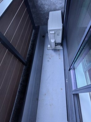 ミュオン北千住 ベランダ