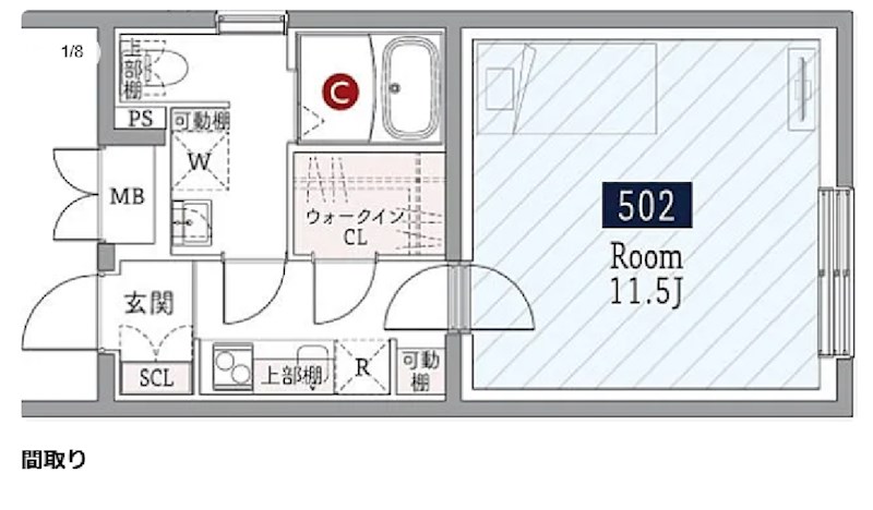 練馬区春日町3丁目楽器可（防音・弦木金管楽器・DTM・声楽）マンション 間取り