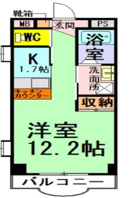 練馬区練馬2丁目楽器可（防音・グランドピアノ・弦木金管楽器・声楽・DTM）マンション 間取り