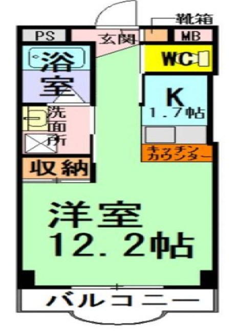 練馬区練馬2丁目楽器可（防音・グランドピアノ・弦木金管楽器・声楽・DTM）マンション 間取り