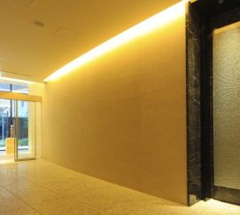 新宿区新宿6丁目楽器可（電子ピアノ楽器相談）マンション 玄関