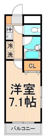 葛飾区亀有2丁目楽器可（防音・グランドピアノ・弦管楽器・声楽）マンション 間取り