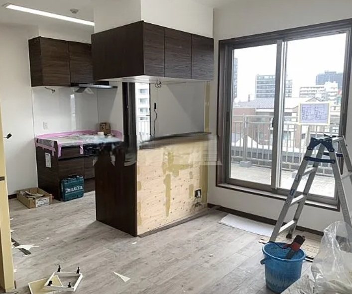 川崎市多摩区登戸楽器可（ピアノ・管弦楽器）マンション リビング